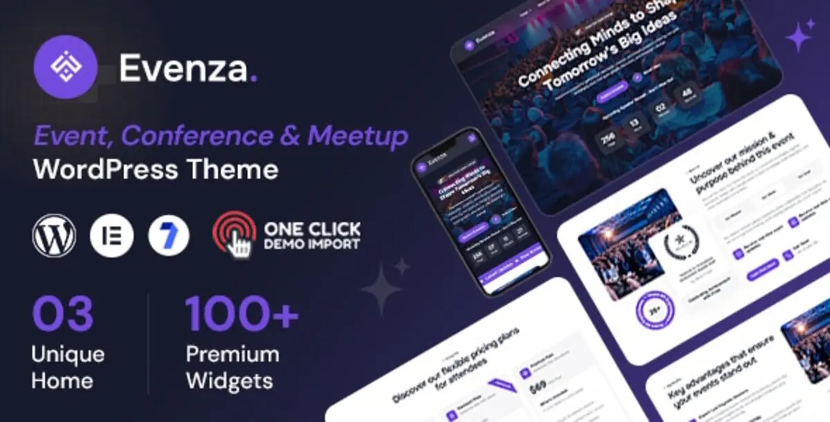 Evenza - Event & Conference WordPress Theme